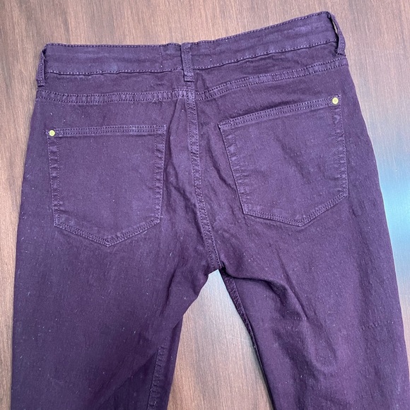 MNG Denim (Mango) Maroon Jeans - Picture 5 of 5